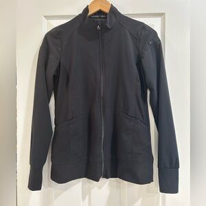 Cherokee Women's Black Utility zip up shirt jacket